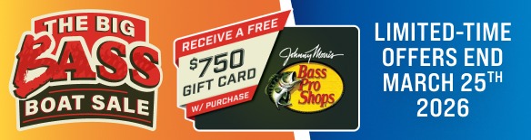 The Big Bass Boat Sale Gift Card Offer