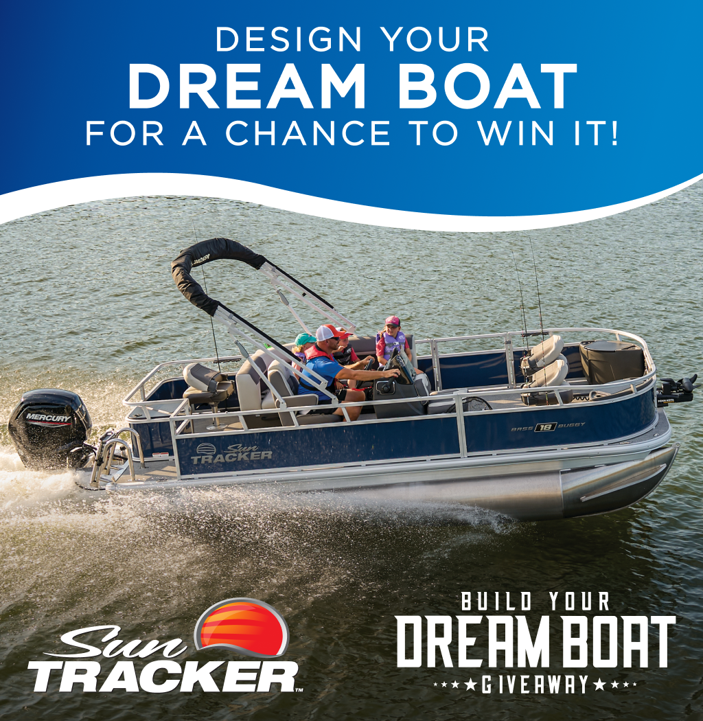 Sun Tracker Build Your Dreamboat Giveaway