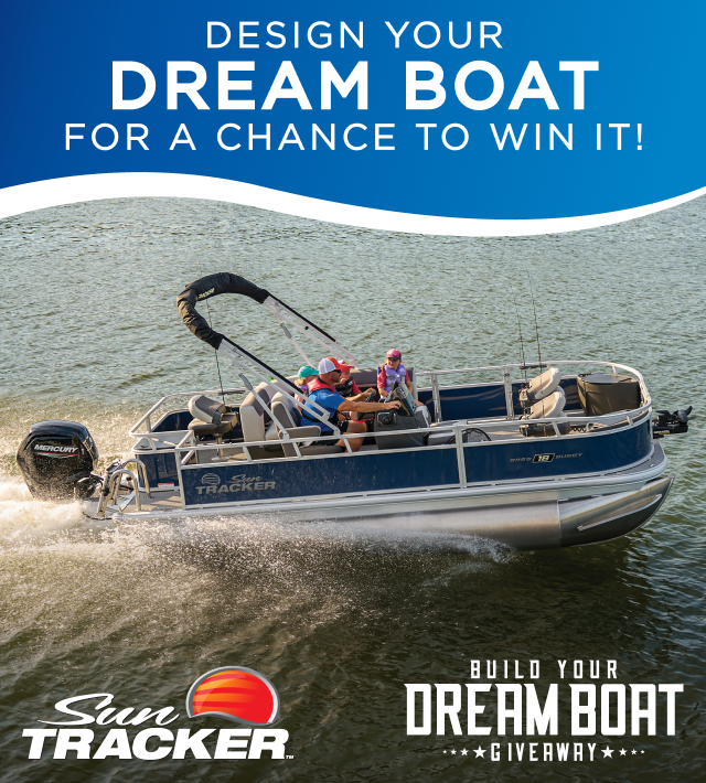 Sun Tracker Build Your Dreamboat Giveaway