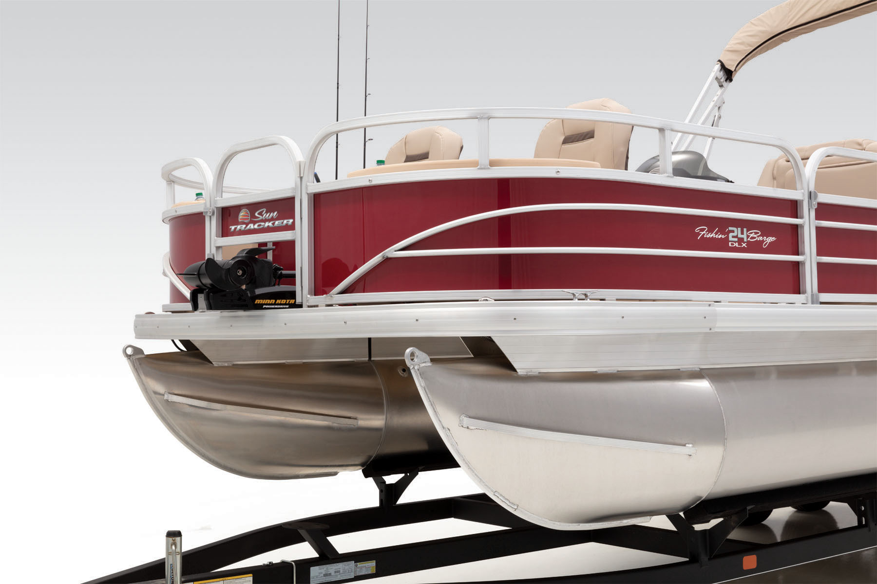 2019 FISHIN BARGE 24 DLX - SUN TRACKER Fishing Pontoon