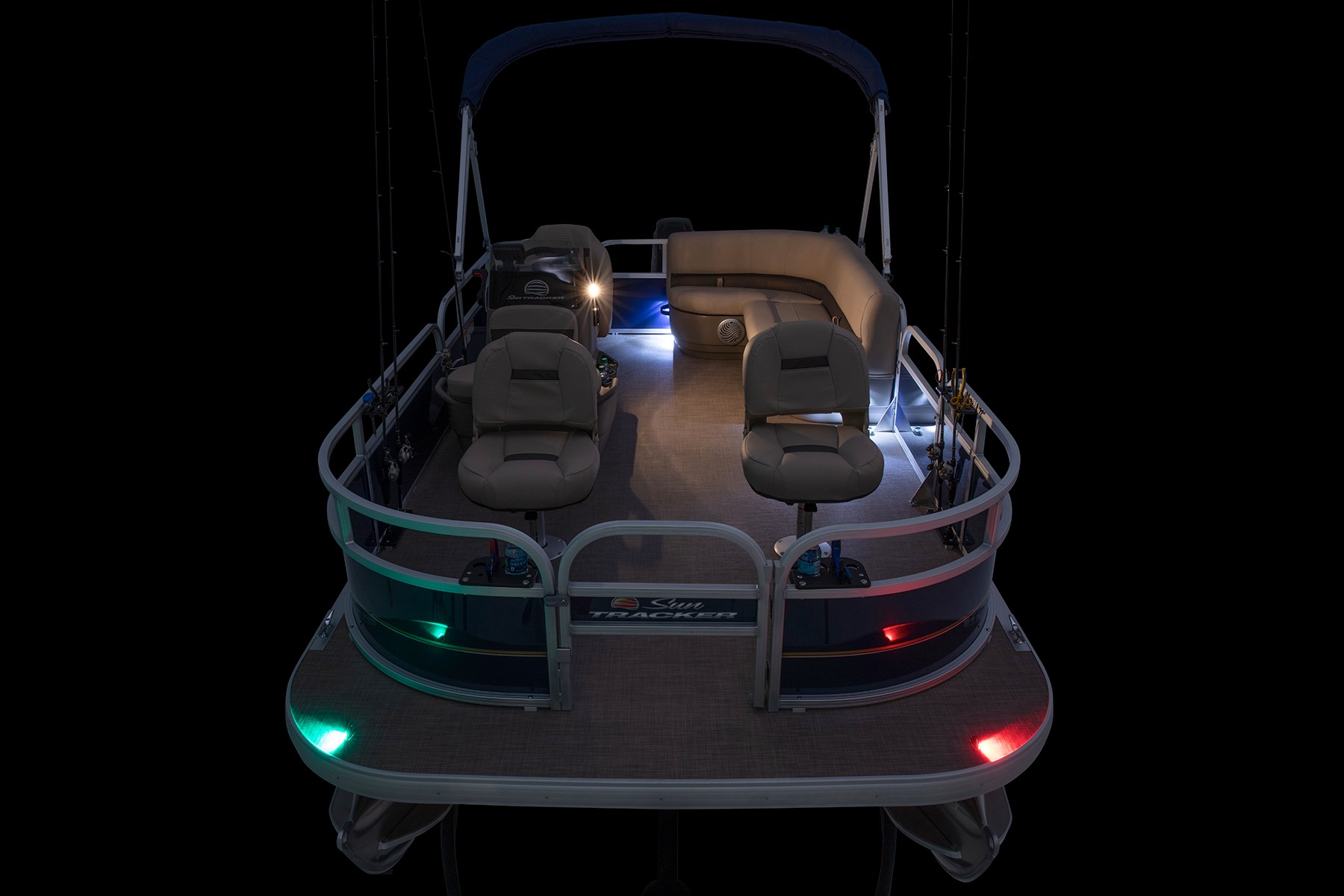 BASS BUGGY 16 XL Select SUN TRACKER Fishing Pontoon Boat