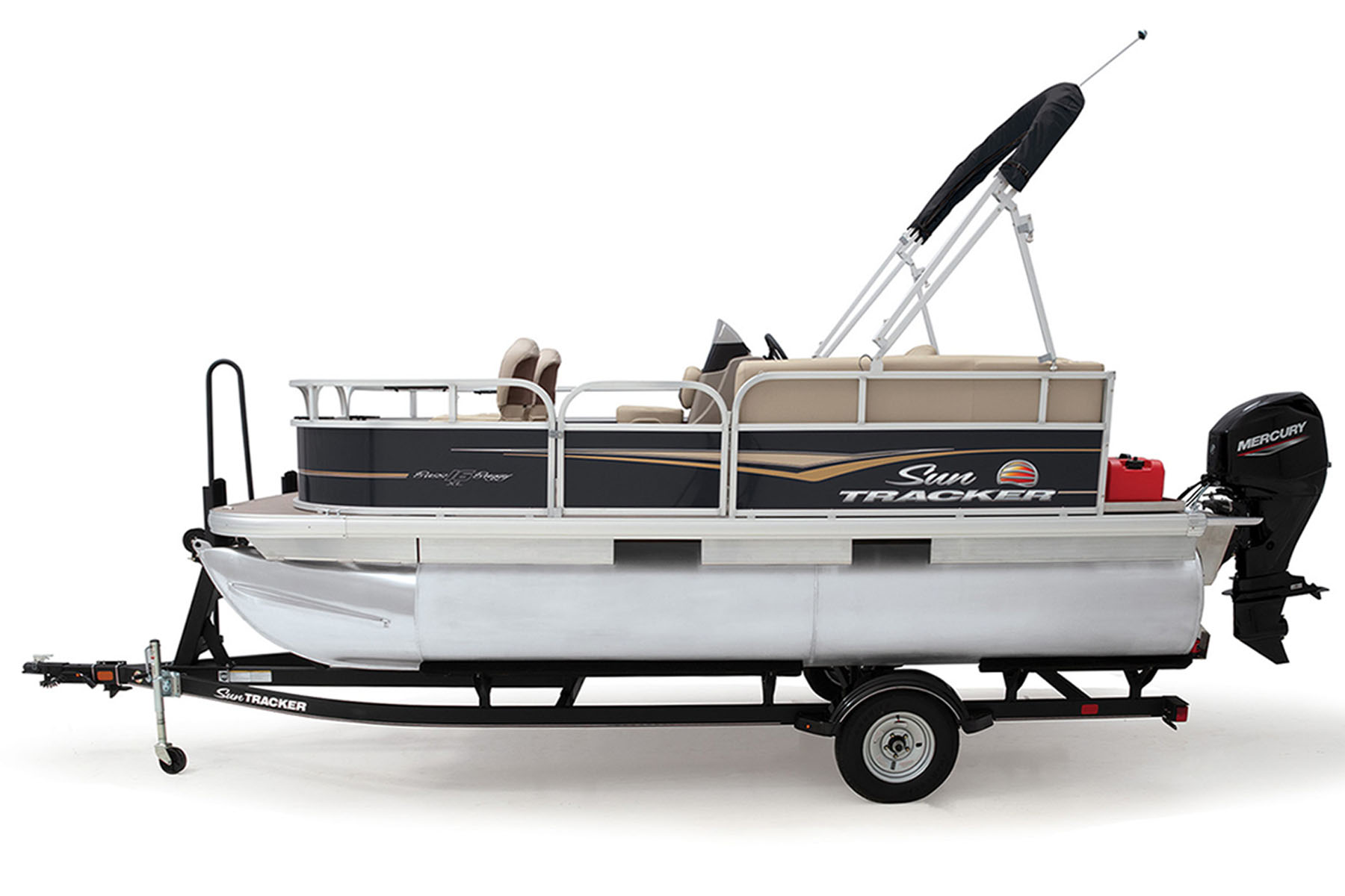 BASS BUGGY 16 XL Select SUN TRACKER Fishing Pontoon Boat