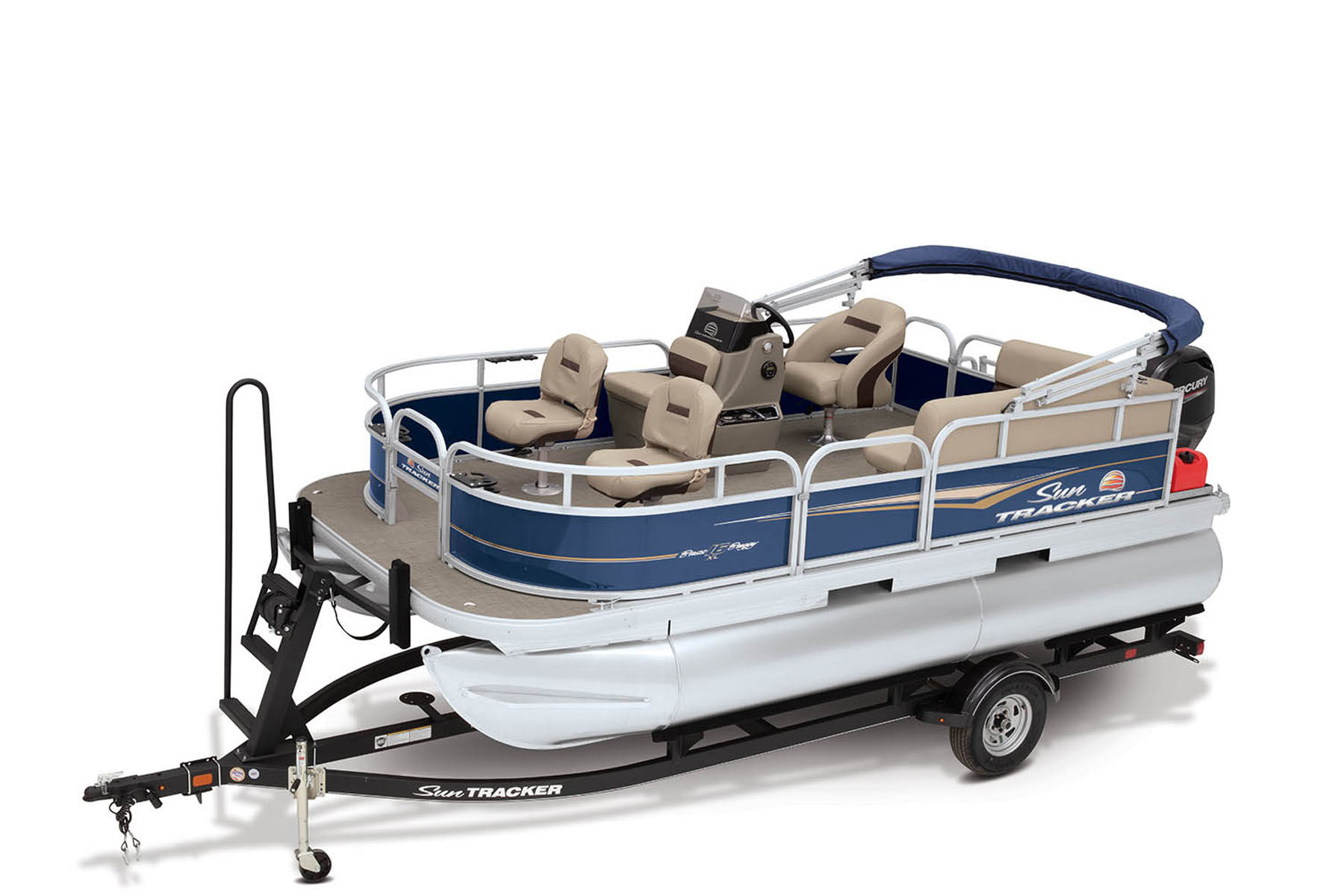BASS BUGGY 16 XL Select SUN TRACKER Fishing Pontoon Boat