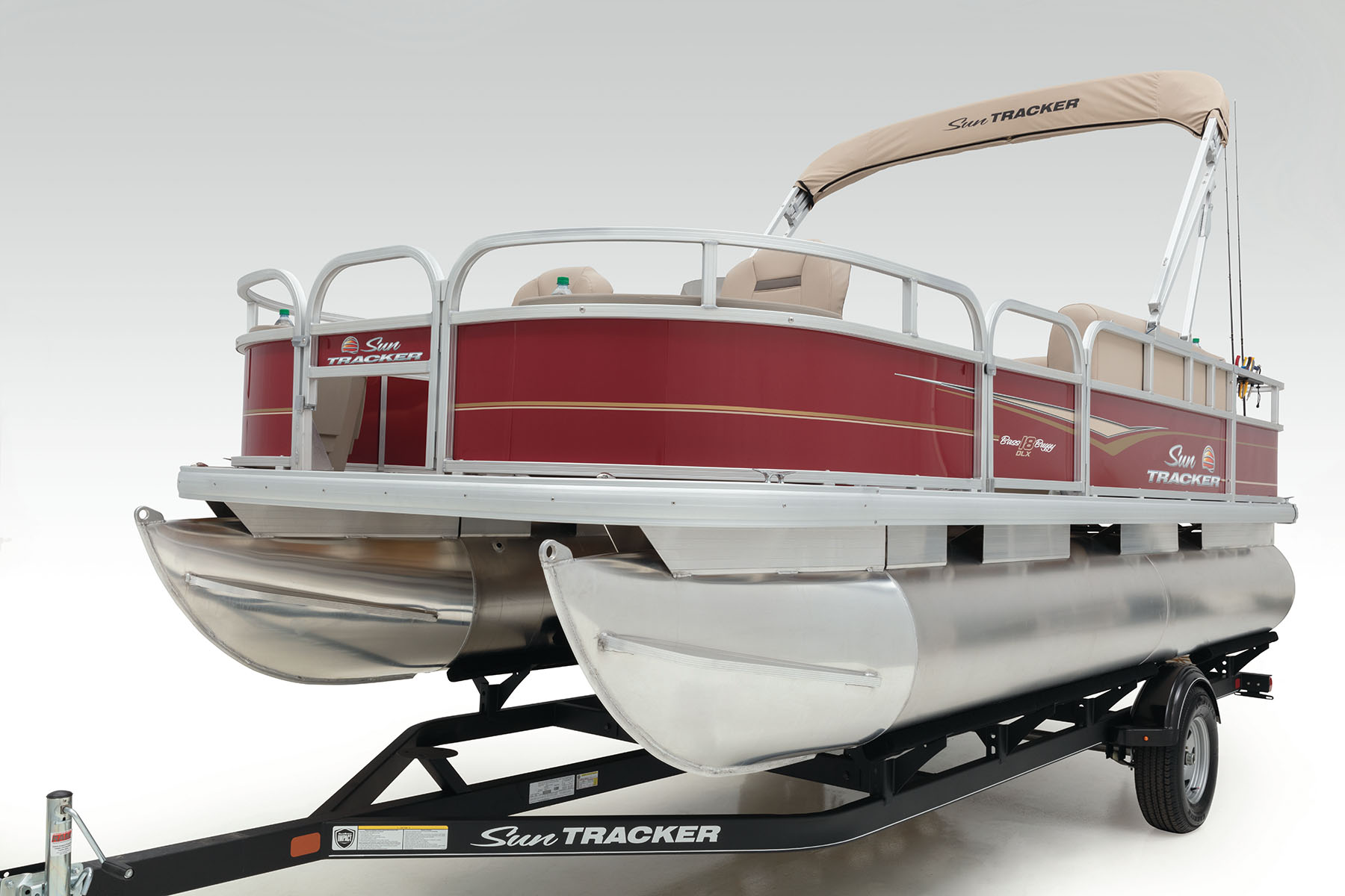 BASS BUGGY 18 DLX SUN TRACKER Fishing Pontoon Boat
