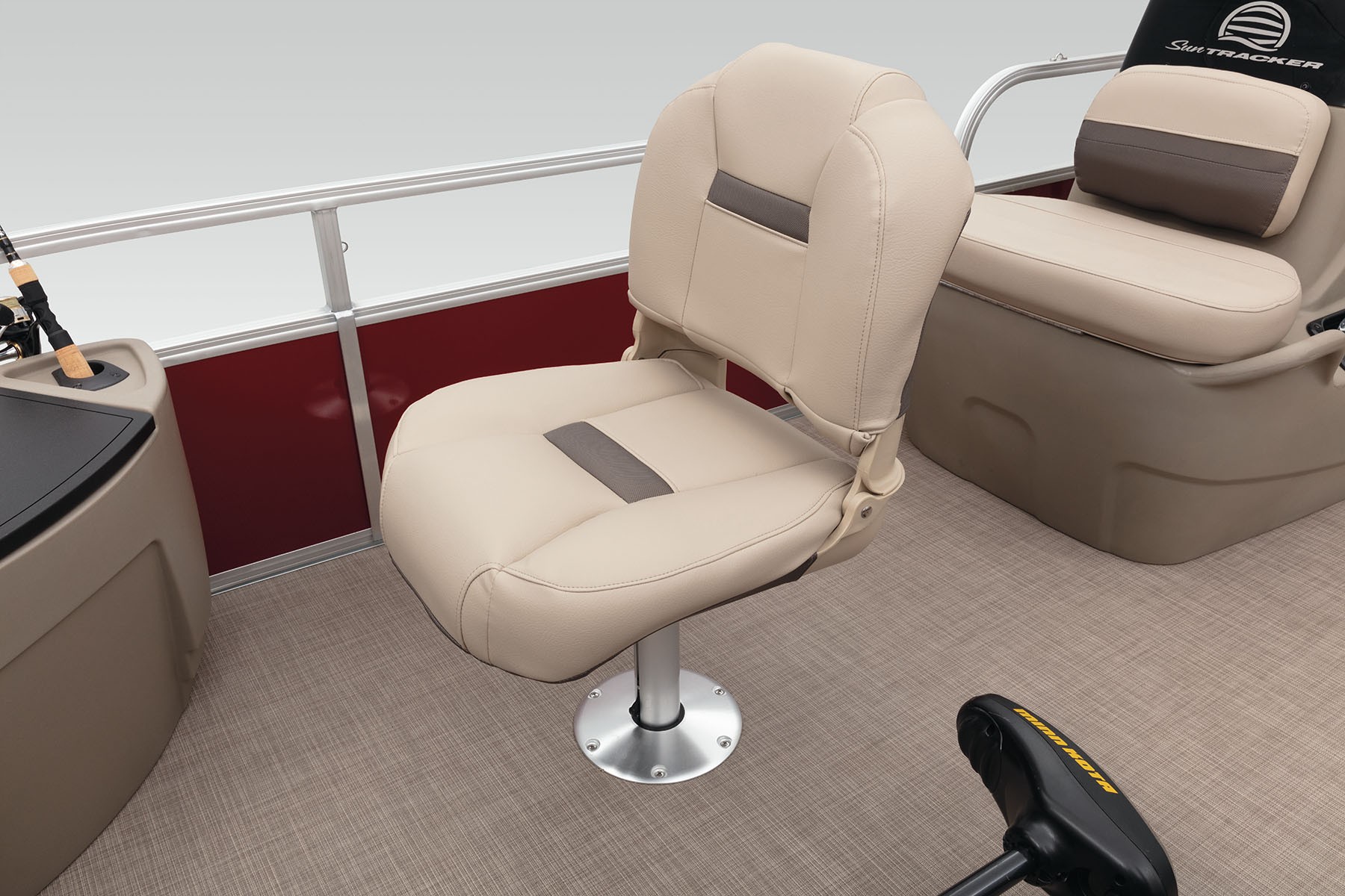 BASS BUGGY 18 DLX SUN TRACKER Fishing Pontoon Boat