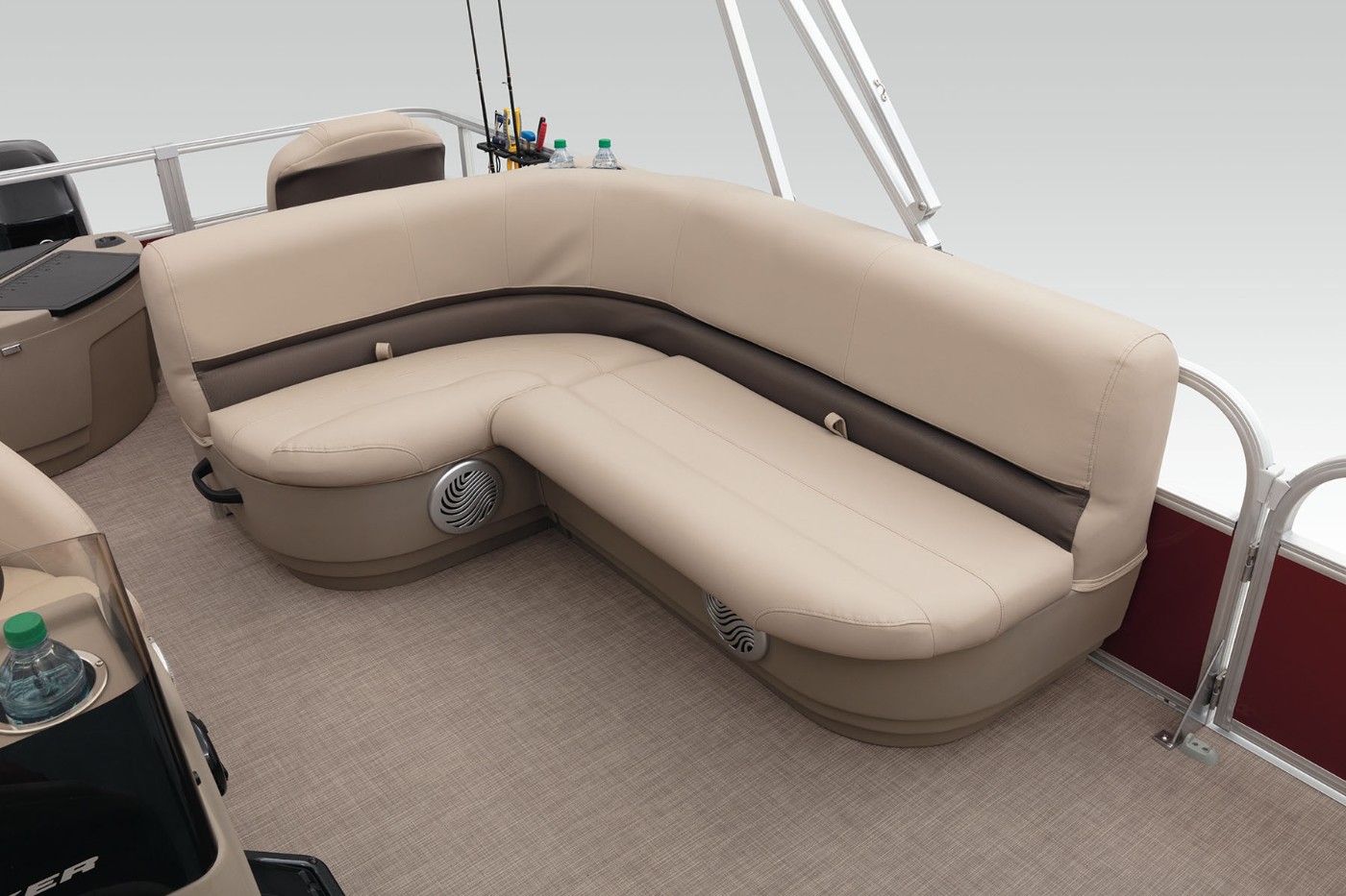 BASS BUGGY 18 DLX SUN TRACKER Fishing Pontoon Boat