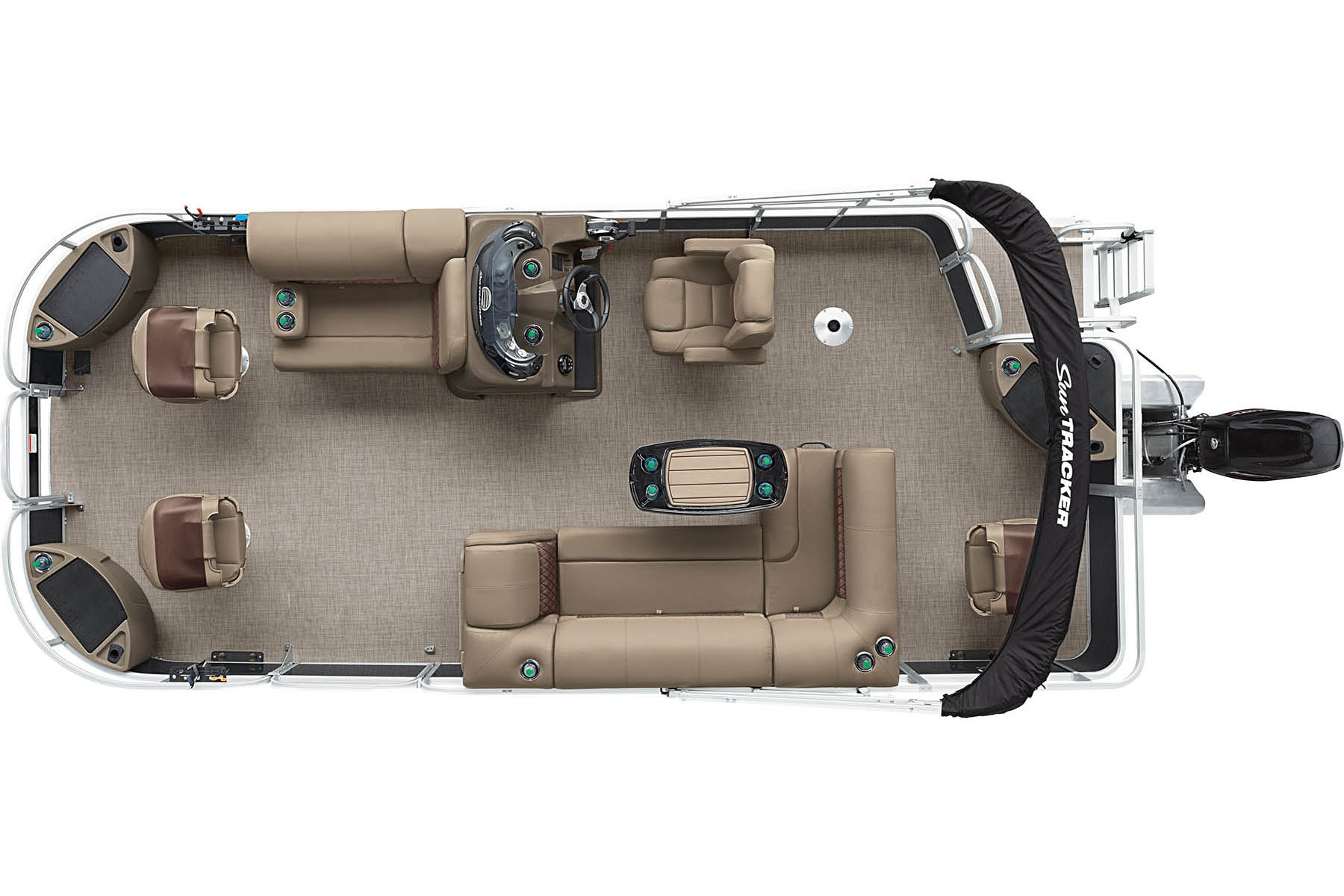 2020 Fishin Barge 20 Dlx Sun Tracker Fishing Pontoon