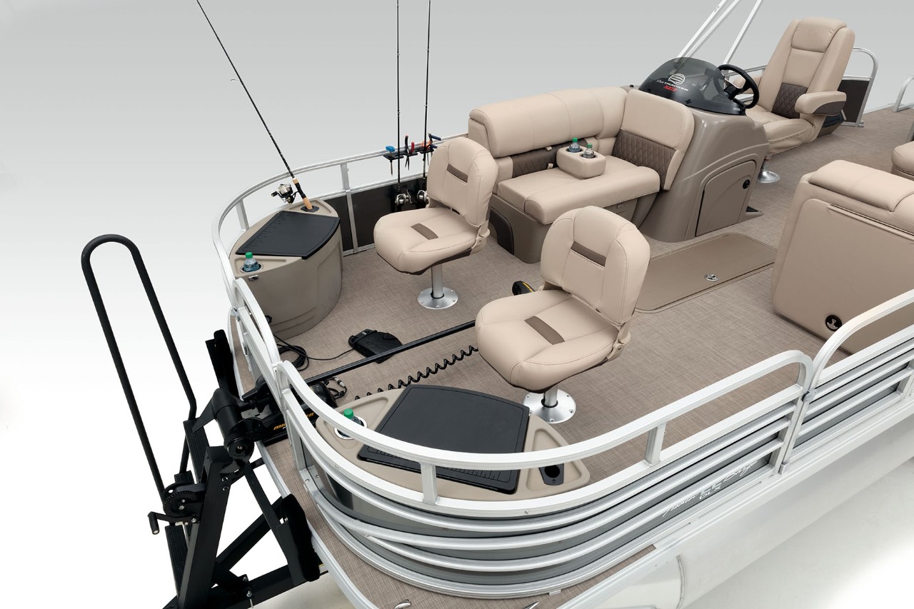 FISHIN' BARGE 22 XP3 SUN TRACKER Fishing Pontoon Boat