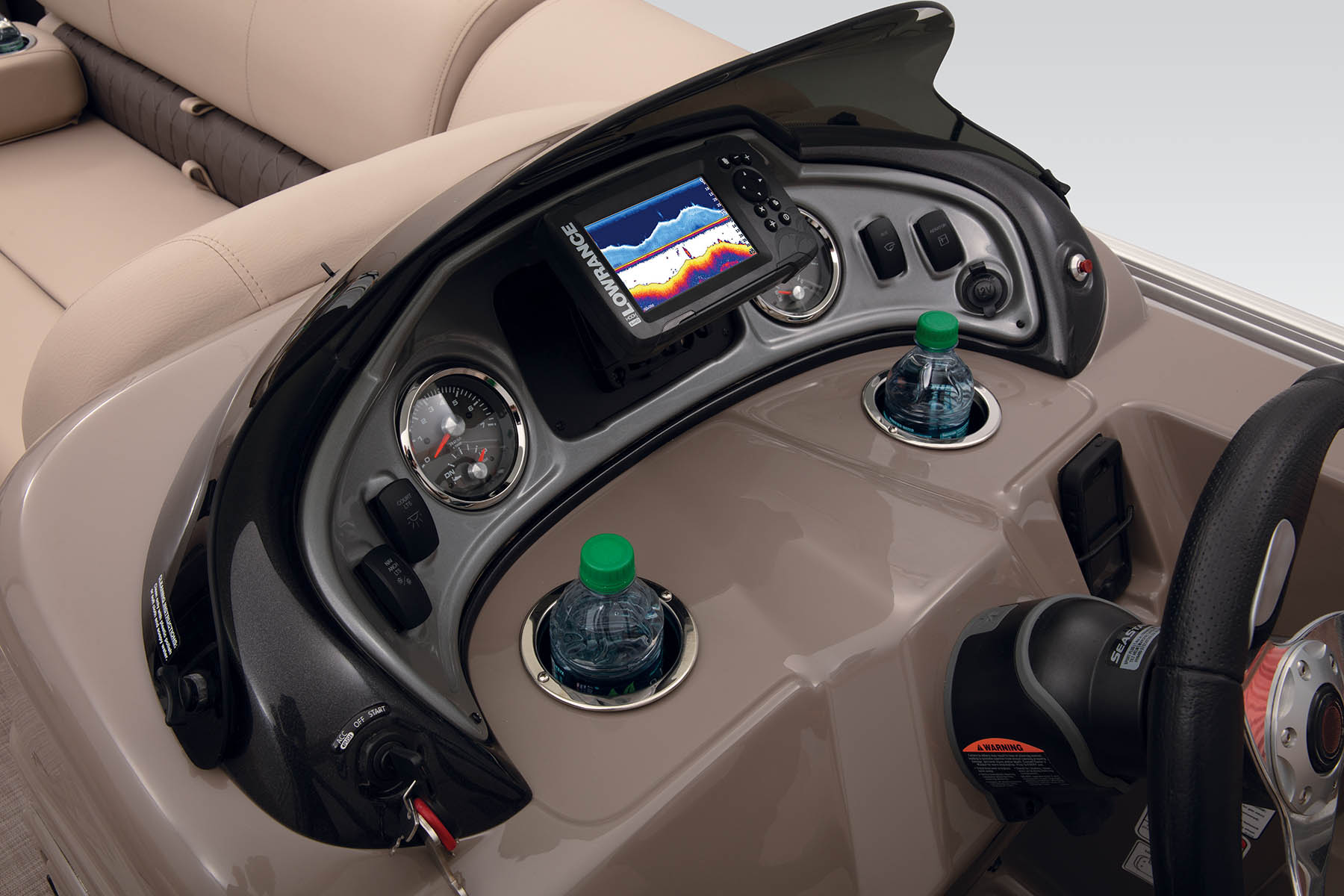 fishin barge 24 dlx - sun tracker fishing pontoon boat