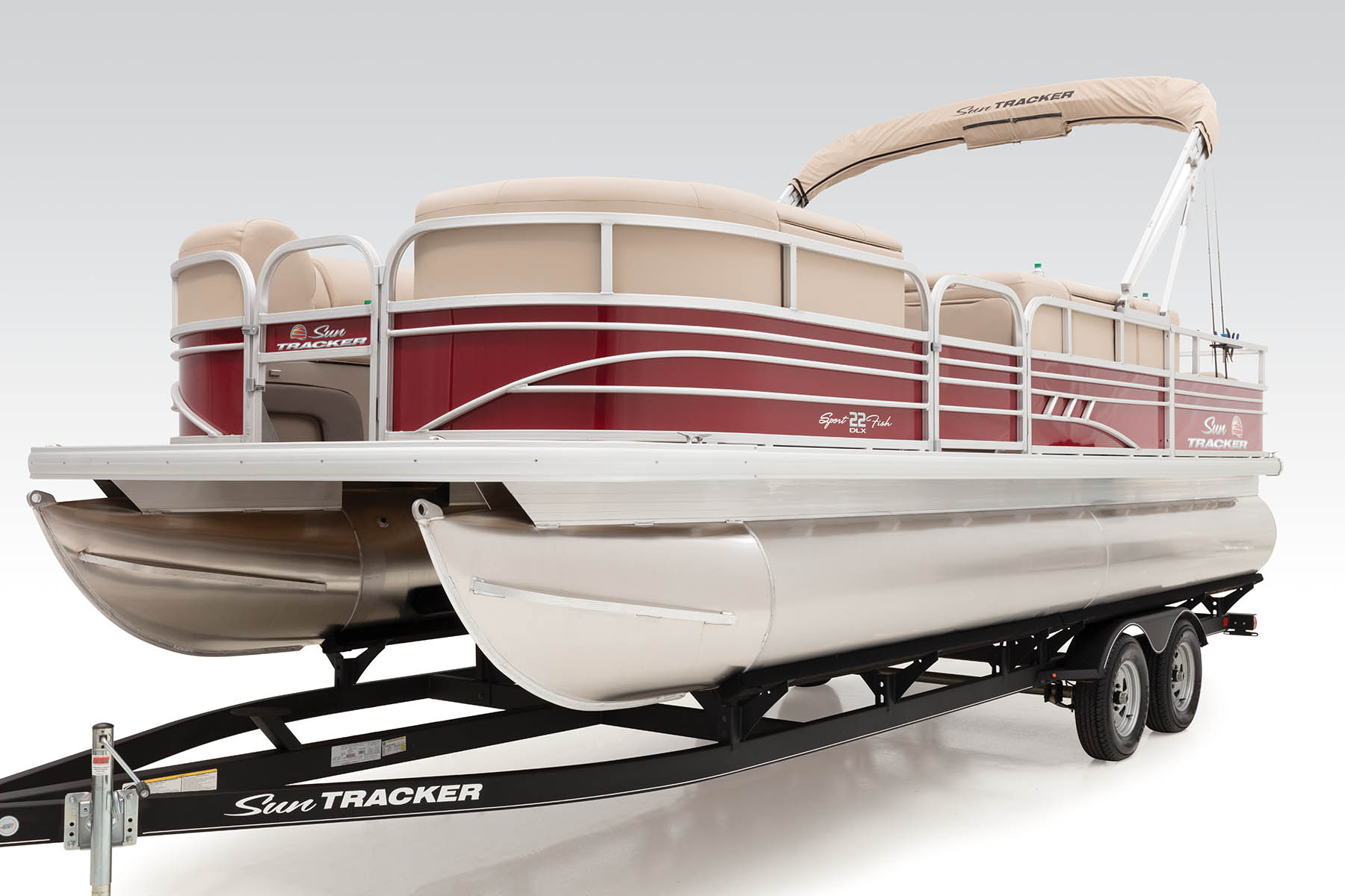 SPORTFISH 22 DLX SUN TRACKER Fishing Pontoon