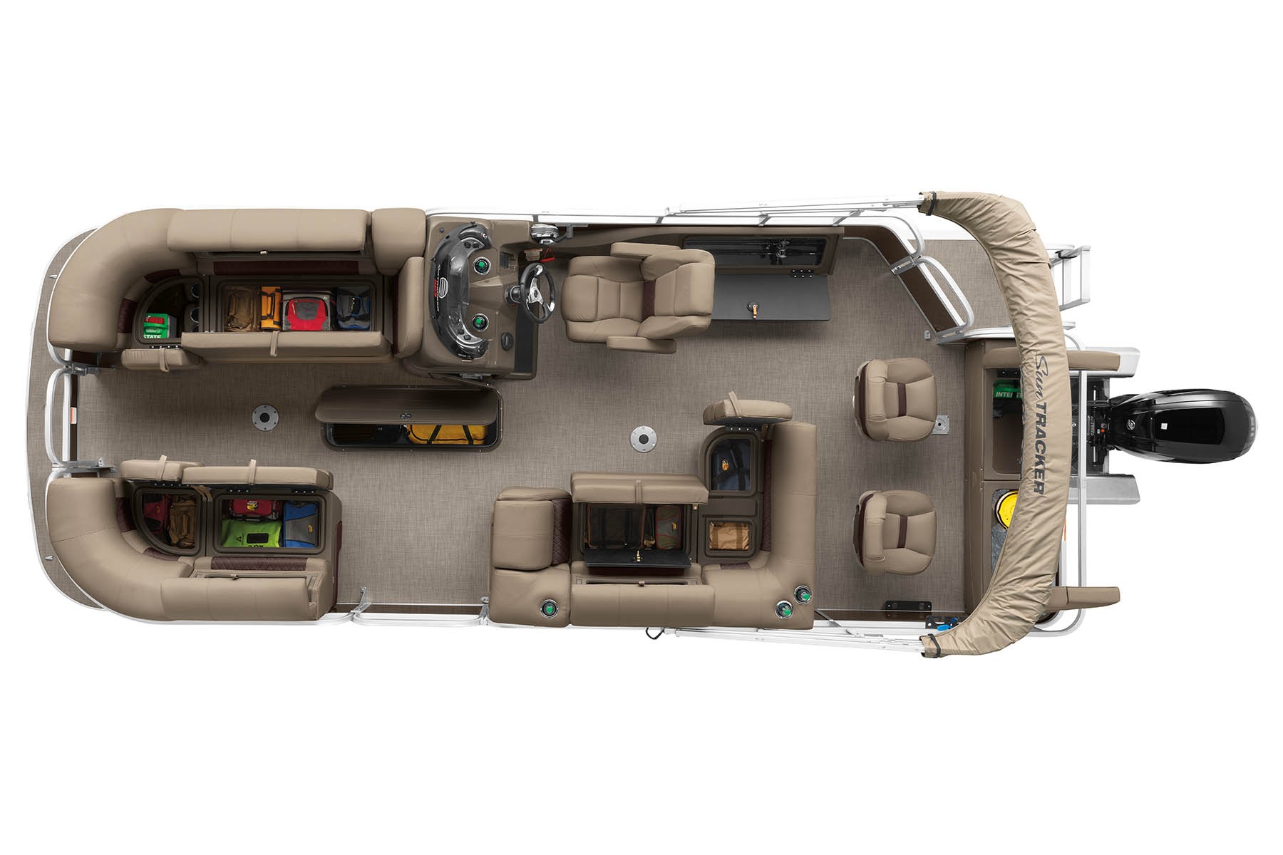 Trolling Motor Size 22’ Tritoon r/Pontoons