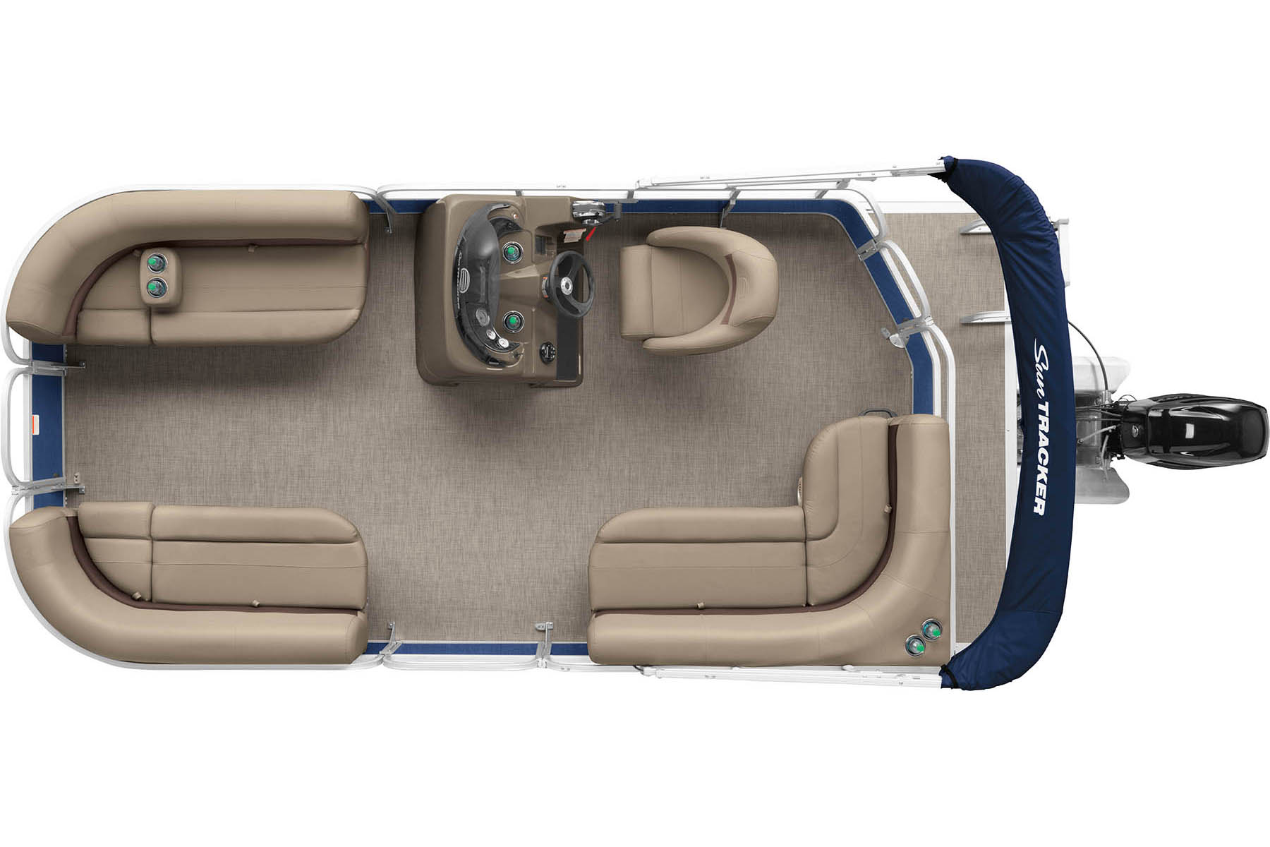 2020 Party Barge 18 Dlx Sun Tracker Recreational Pontoon