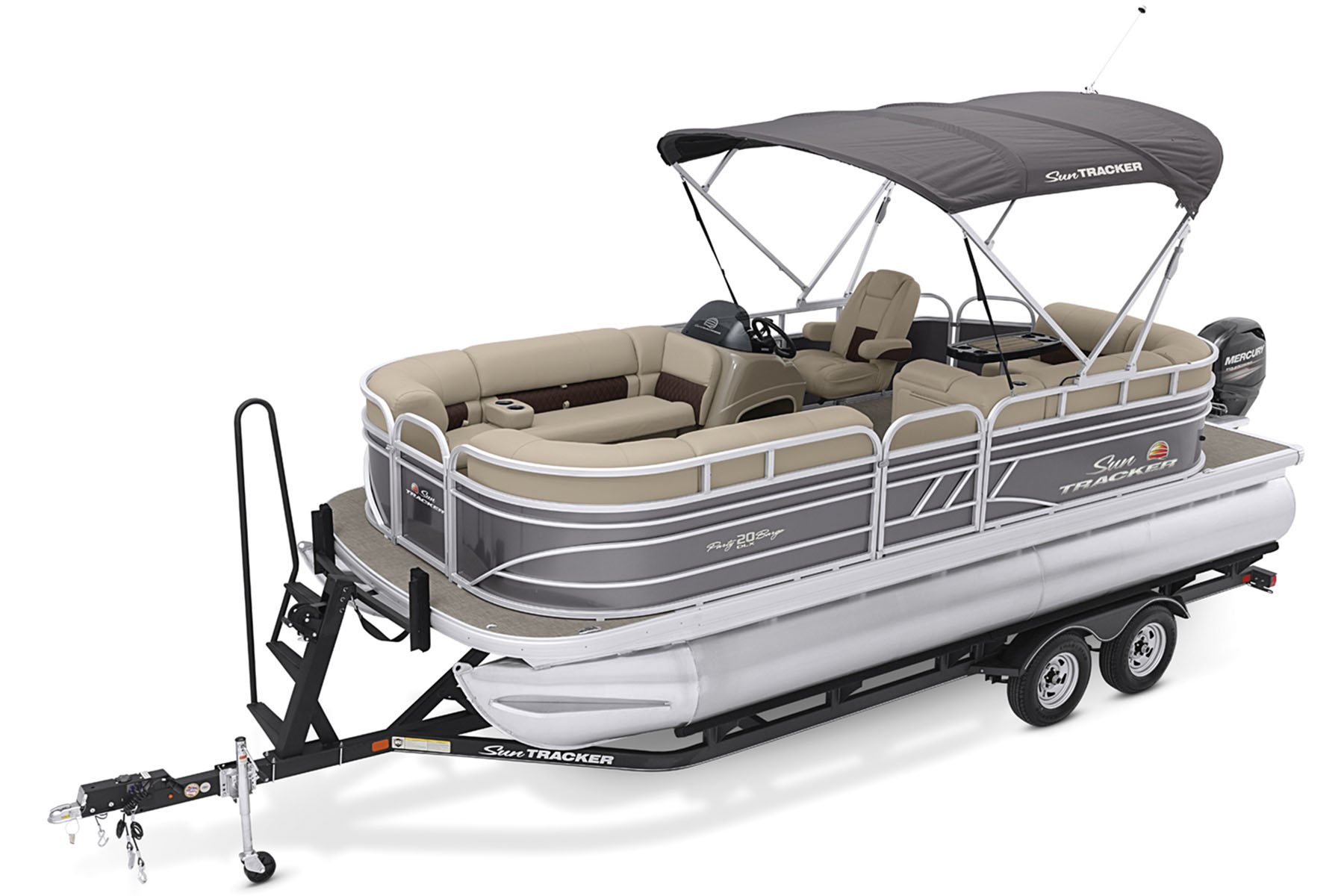 PARTY BARGE 20 DLX SUN TRACKER Recreational Pontoon Boat
