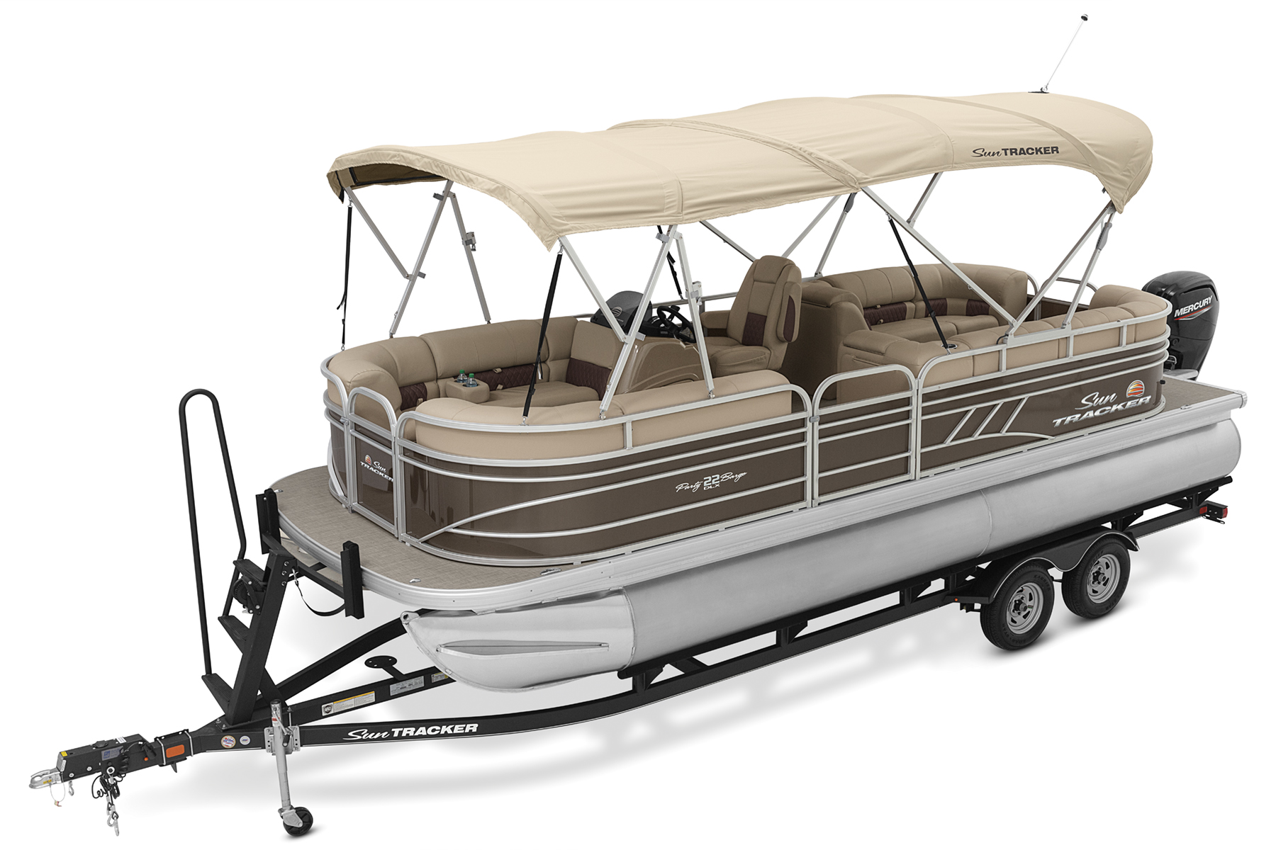 Sun Tracker Pontoon Boat Bimini Top 320138102-106 Inch Dowco.