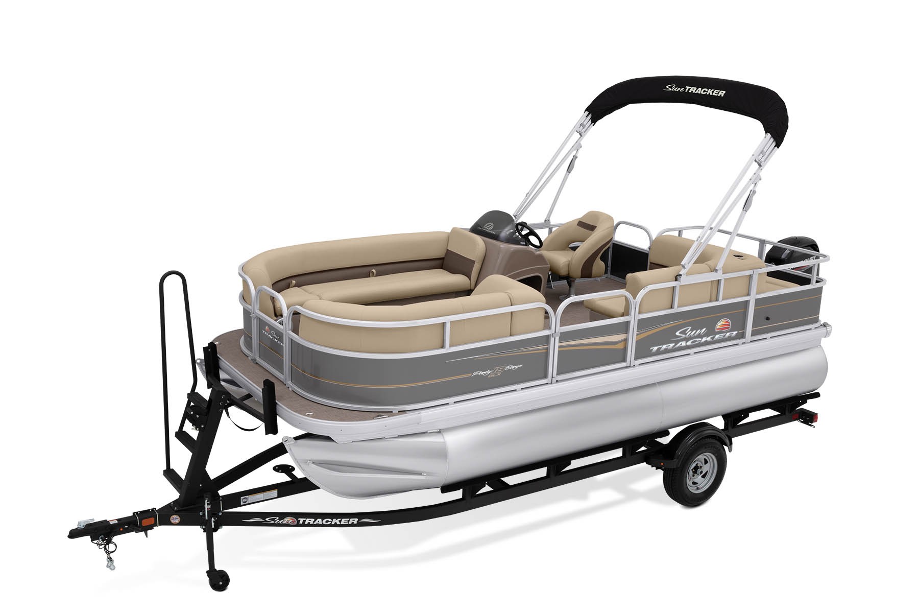PARTY BARGE 18 DLX SUN TRACKER Recreational Pontoon Boat