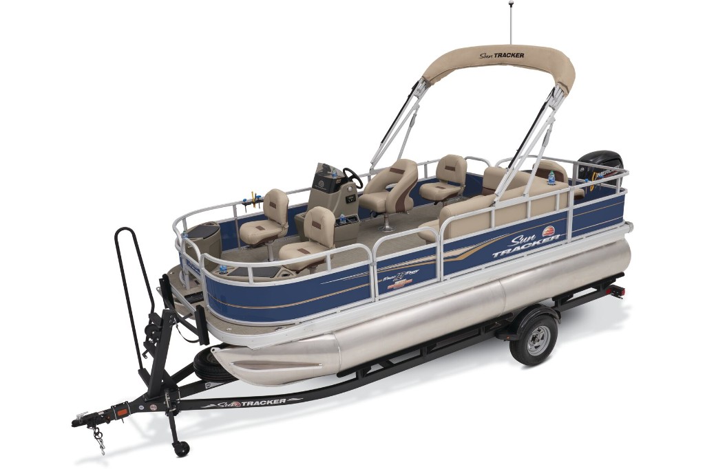 BASS BUGGY 18 DLX SUN TRACKER Fishing Pontoon Boat