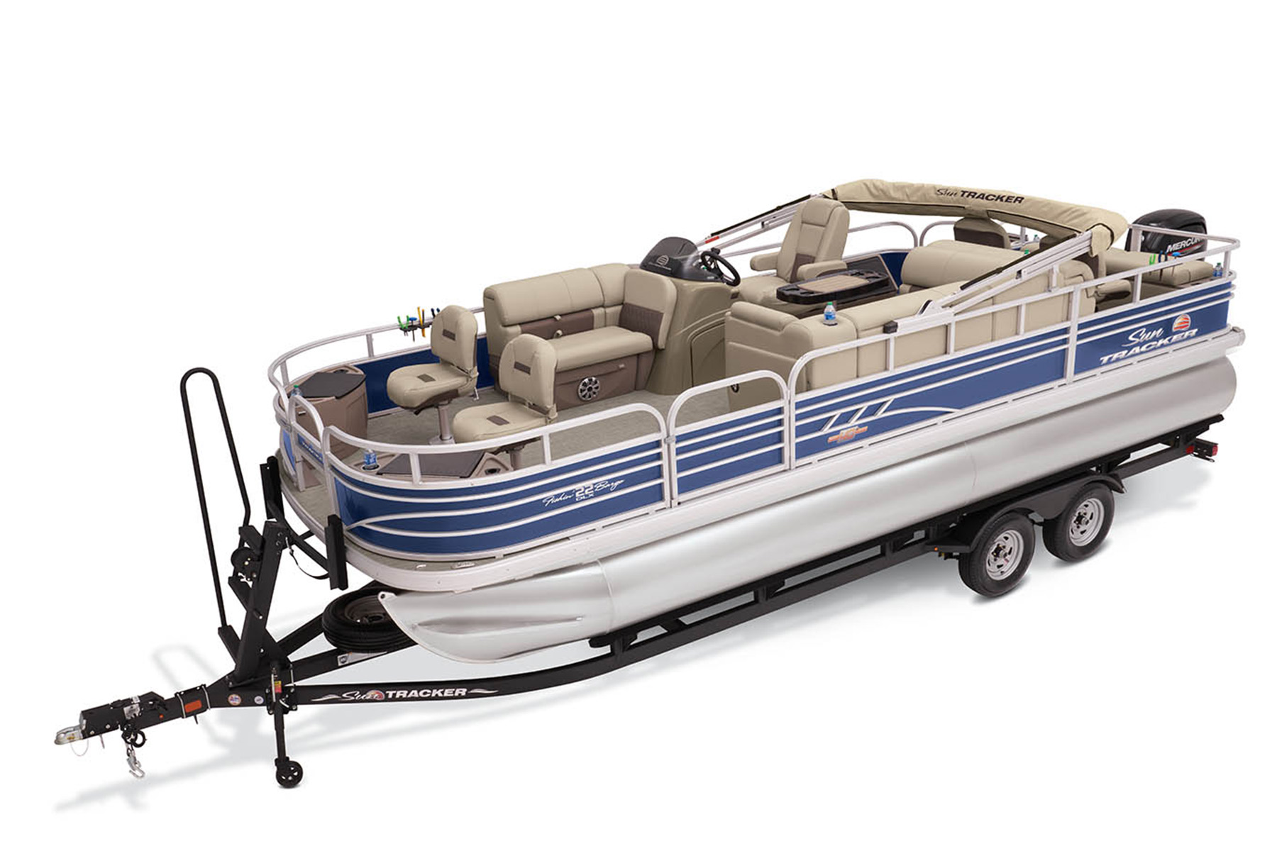 Fishin' Barge 22 Dlx - Sun Tracker Fishing Pontoon Boat