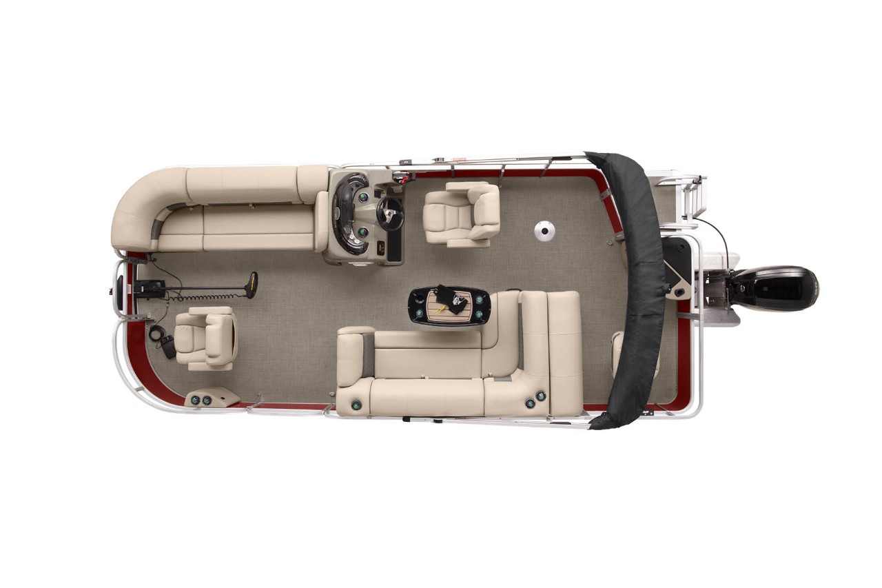 SPORTFISH 20 DLX SUN TRACKER Fishing Pontoon