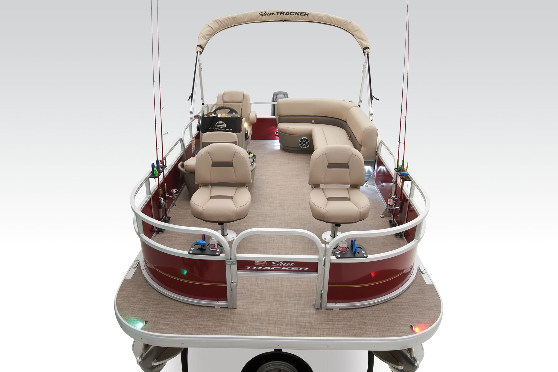 BASS BUGGY 16 XL Select - SUN TRACKER Fishing Pontoon Boat