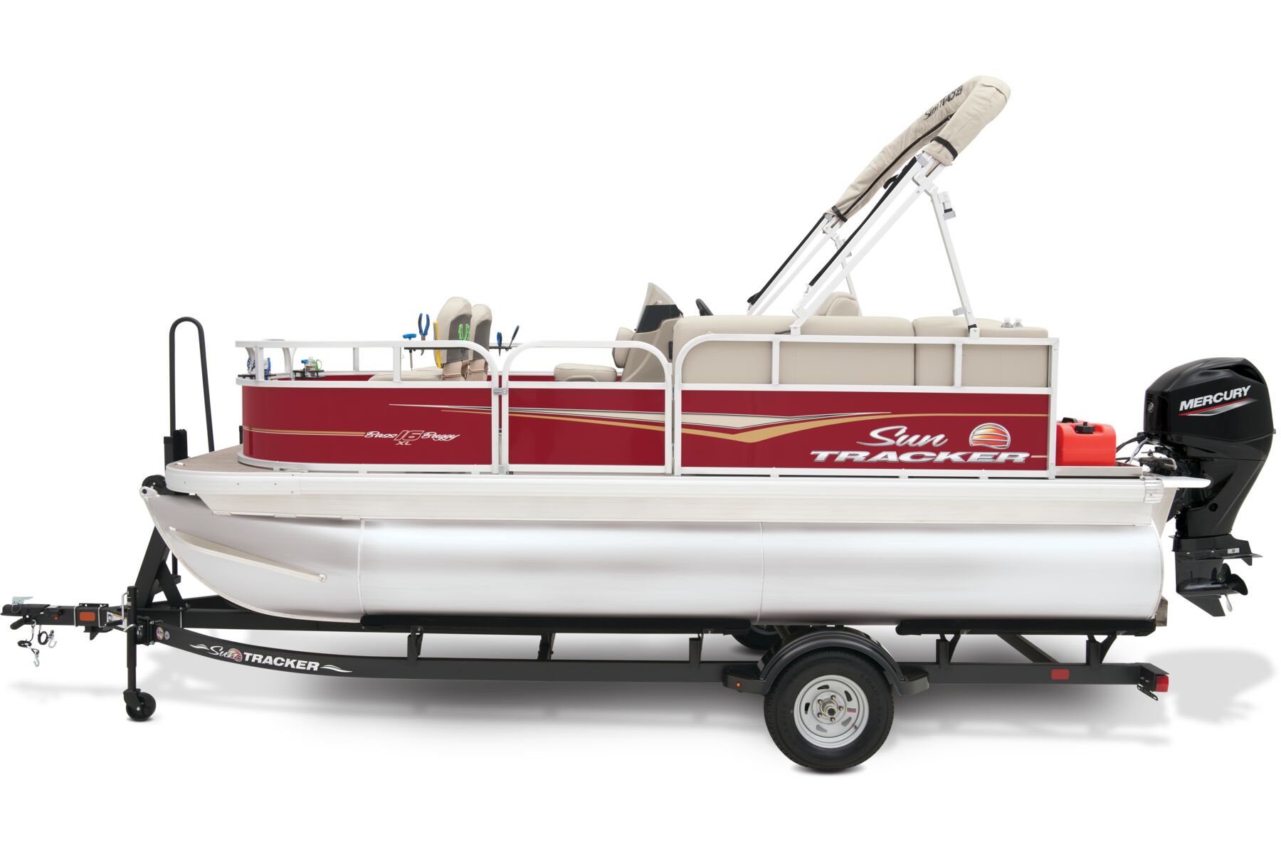 BASS BUGGY 16 XL Select - SUN TRACKER Fishing Pontoon Boat