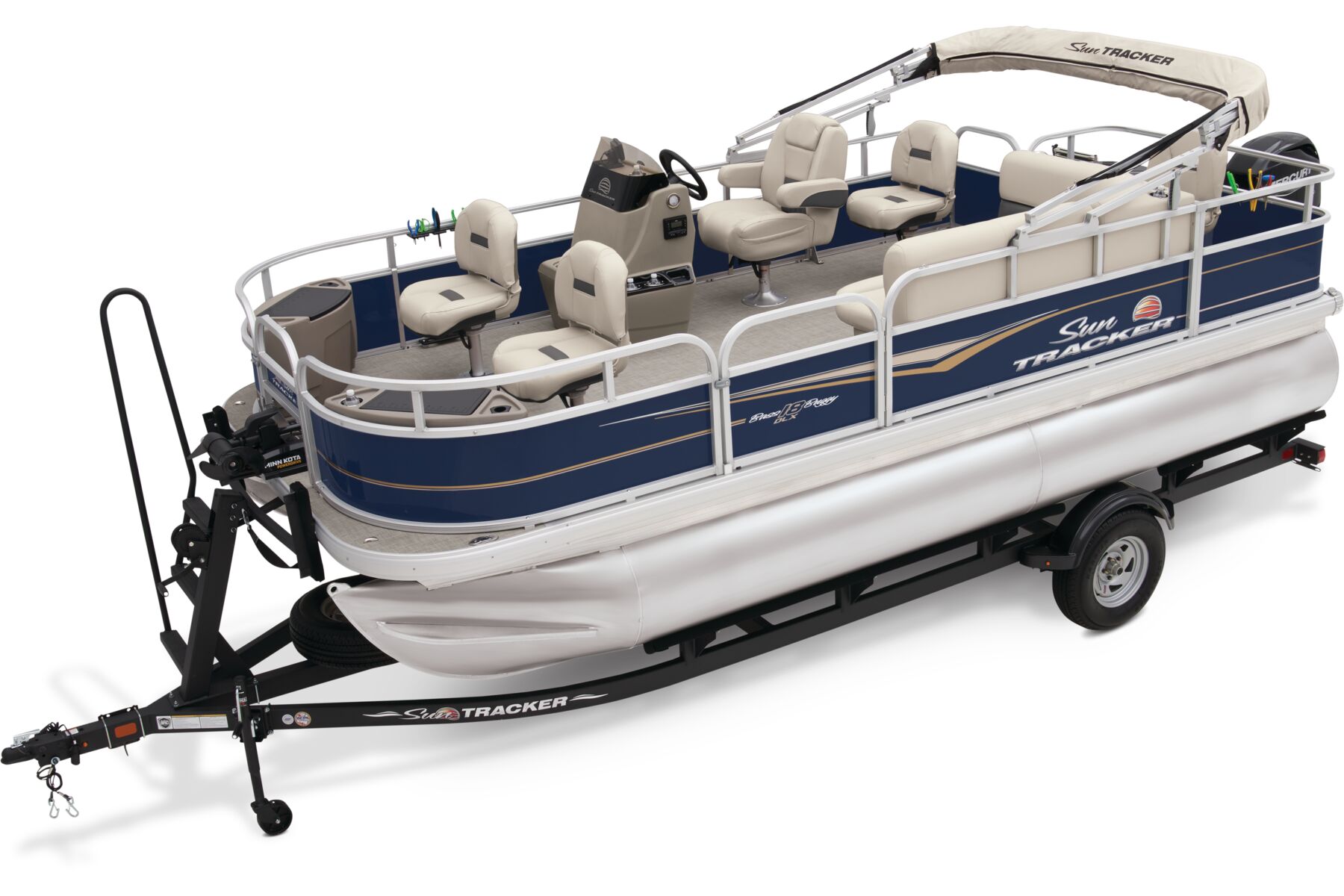 BASS BUGGY 18 DLX - SUN TRACKER Fishing Pontoon Boat