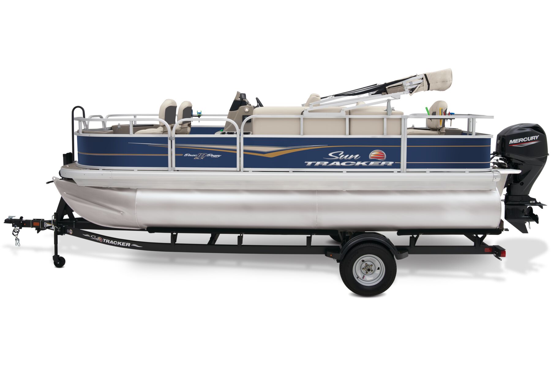 BASS BUGGY 18 DLX - SUN TRACKER Fishing Pontoon Boat