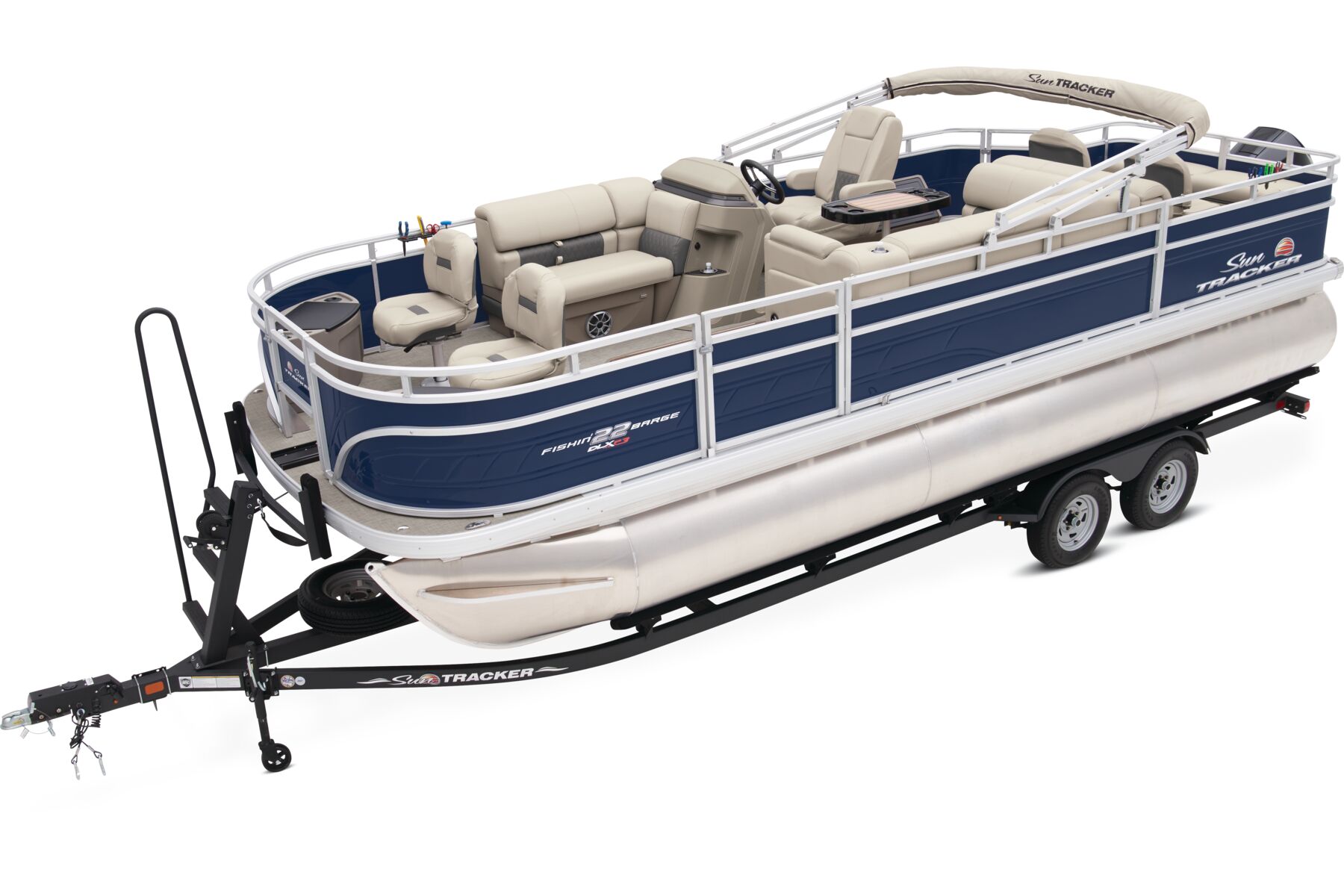 FISHIN' BARGE 22 XP3 - SUN TRACKER Fishing Pontoon Boat