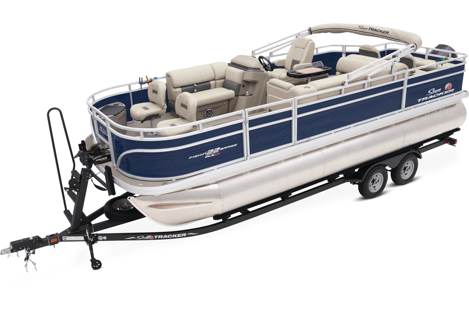 FISHIN' BARGE 22 XP3 - SUN TRACKER Fishing Pontoon Boat