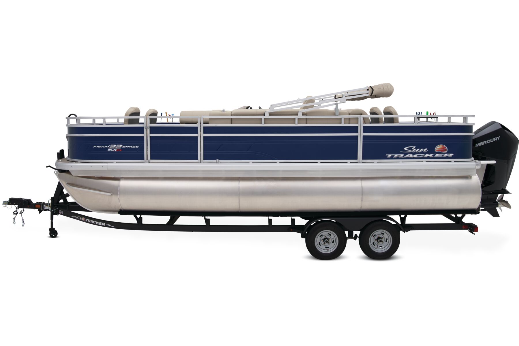 FISHIN' BARGE 22 XP3 - SUN TRACKER Fishing Pontoon Boat