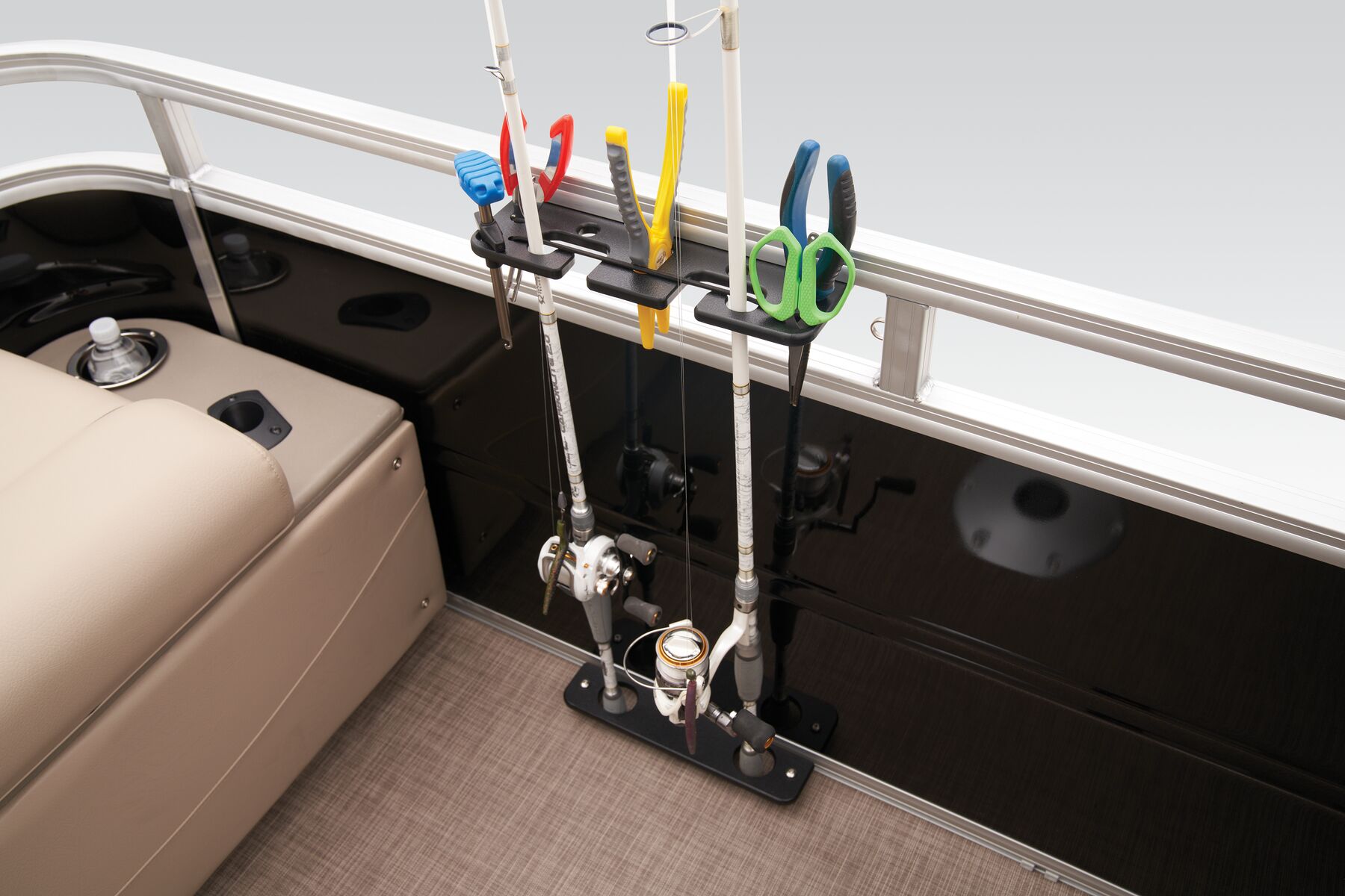 Pontoon Boat Rod Storage Solutions