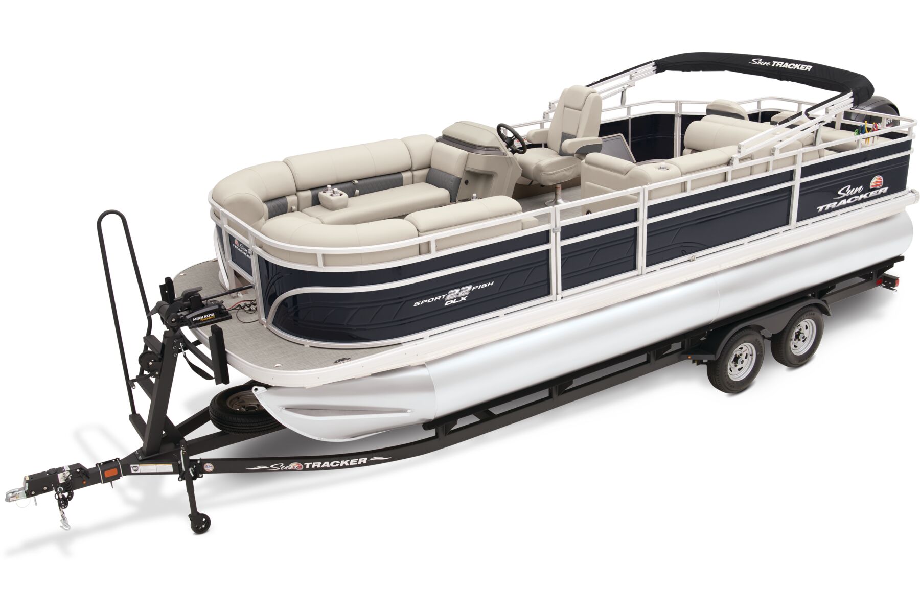 SPORTFISH 22 DLX - SUN TRACKER Fishing Pontoon