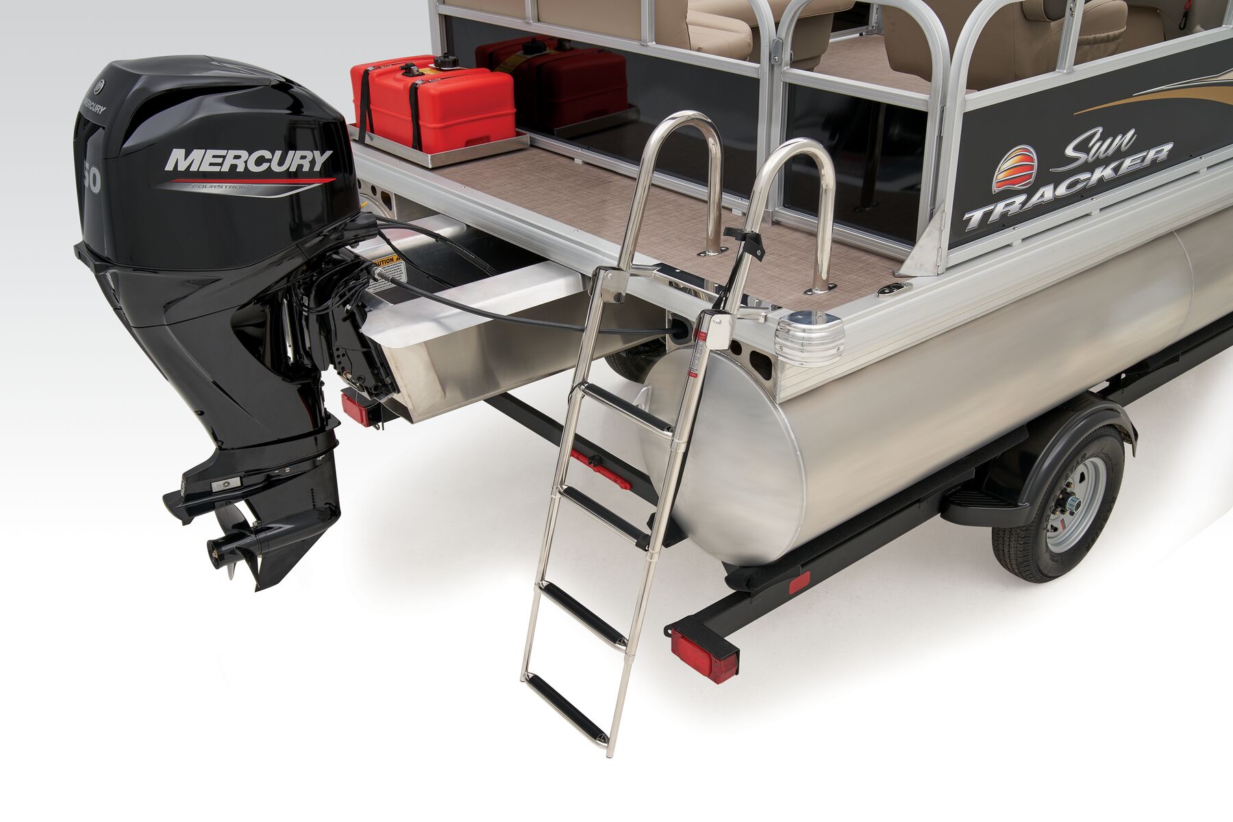 Outboard pontoon boat - PARTY BARGE® 24 DLX - Sun Tracker - 12-person max.