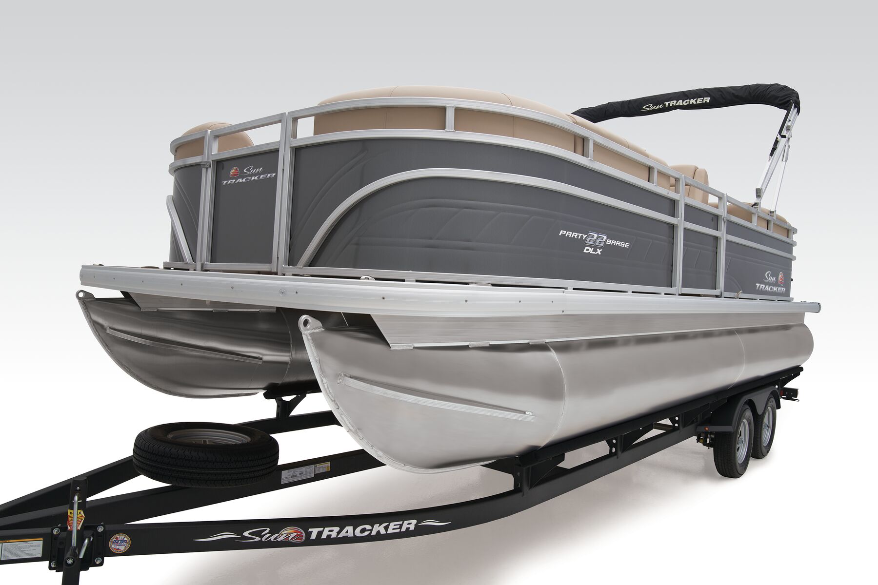 Outboard pontoon boat - PARTY BARGE® 24 DLX - Sun Tracker - 12-person max.