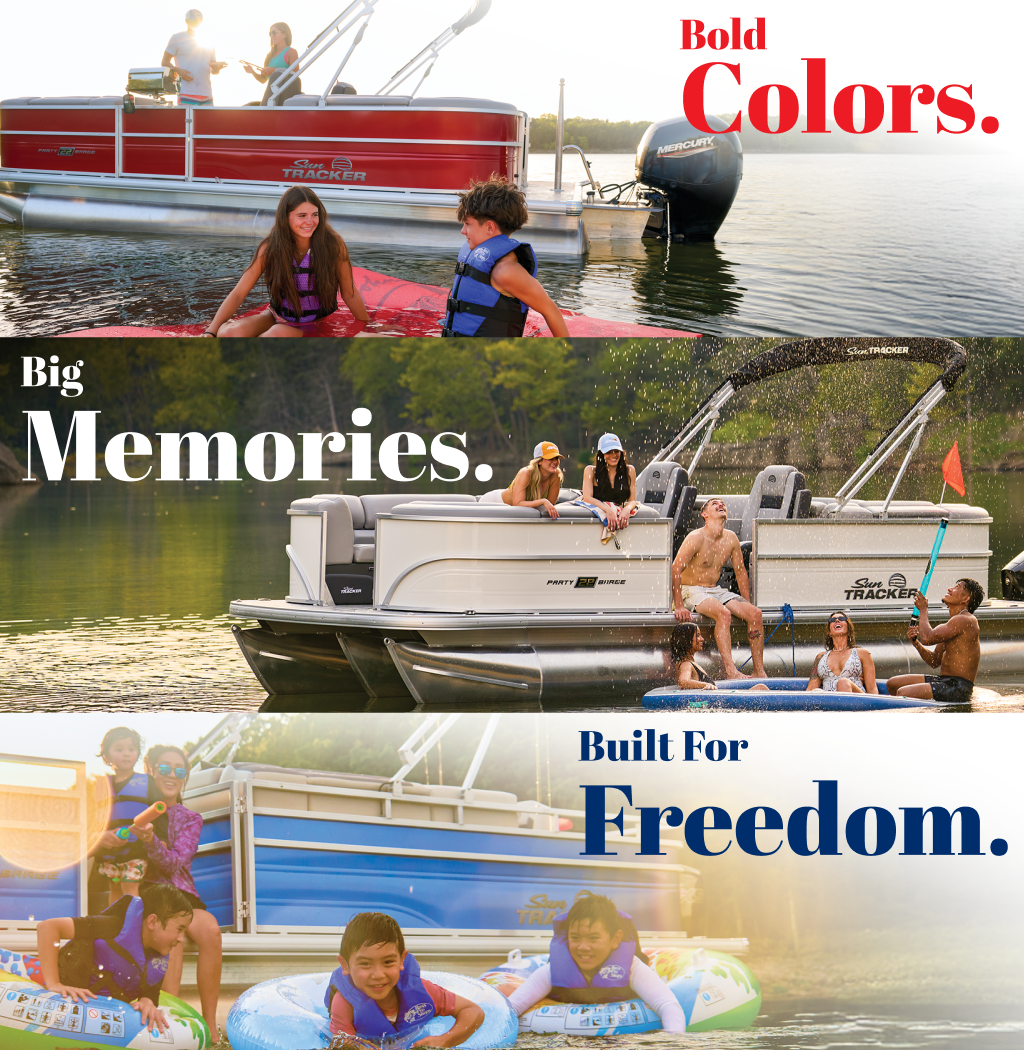 SUN TRACKER Pontoon Boats