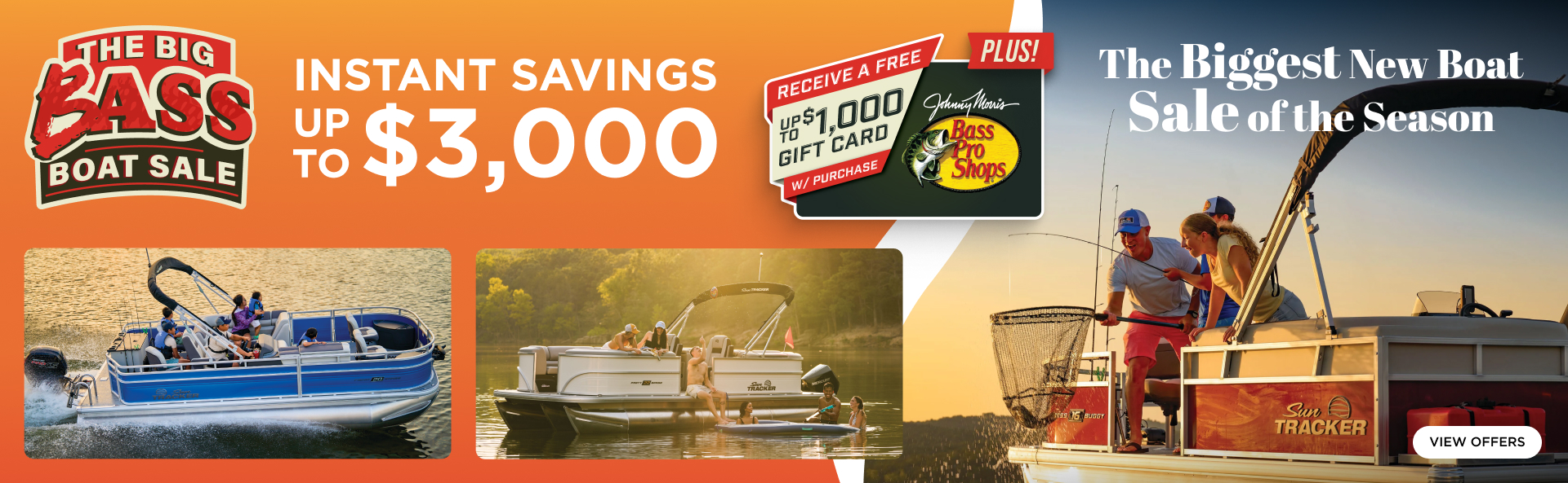 Sun Tracker - The Big Bass Boat Sale